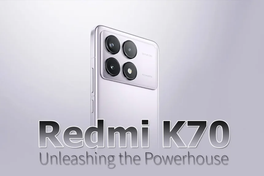 Redmi K70 Unleashing the Powerhouse