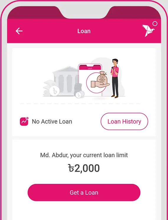 bKash Loan Limit