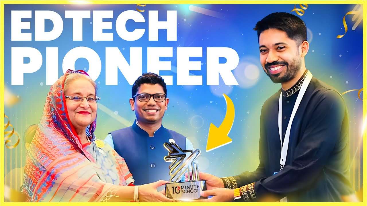 10 Minute School received the EdTech Pioneer Award