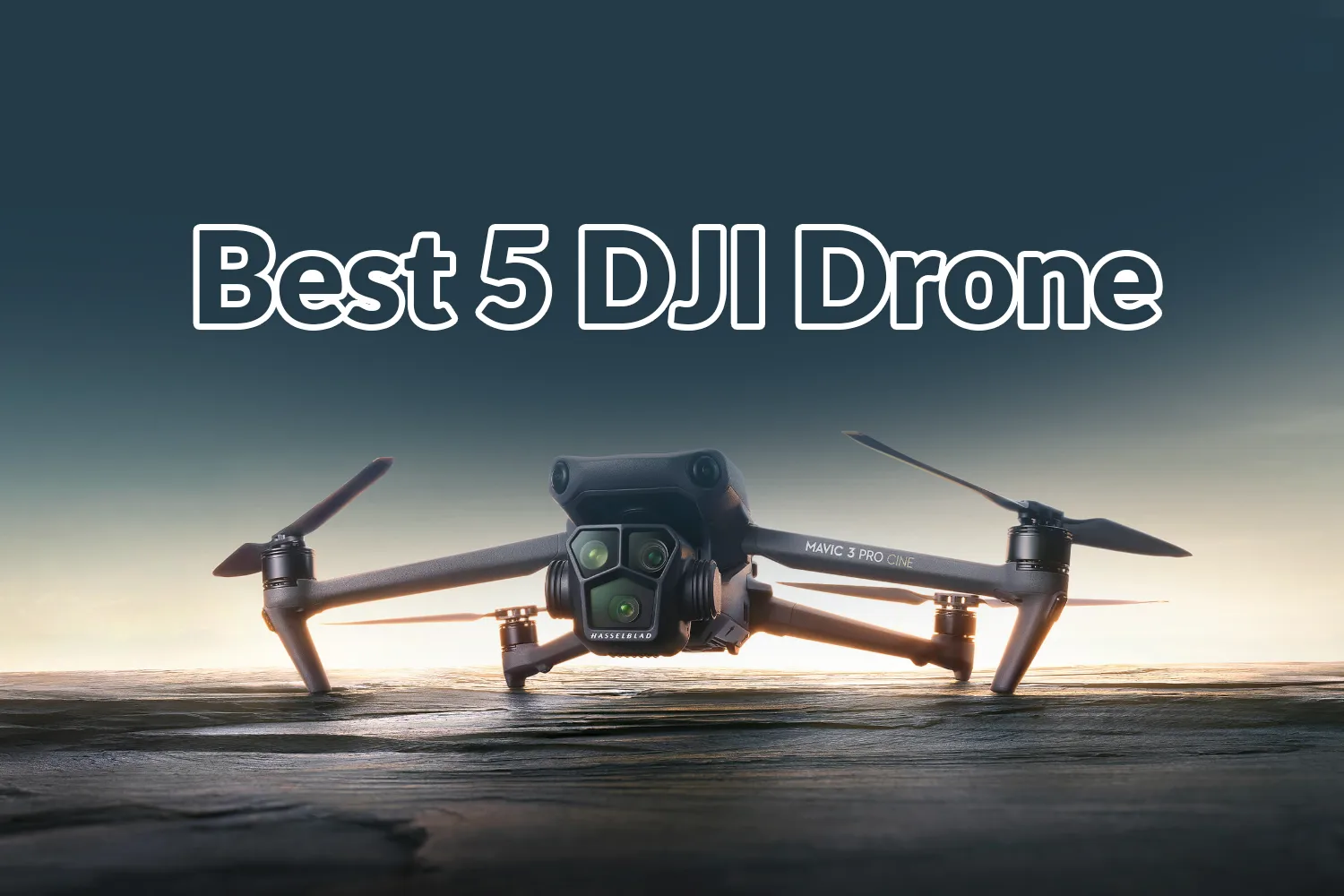 Best 5 DJI Drone for gift pack