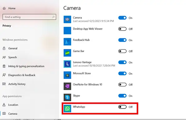 WhatsApp Video Option Enable from Computer Settings