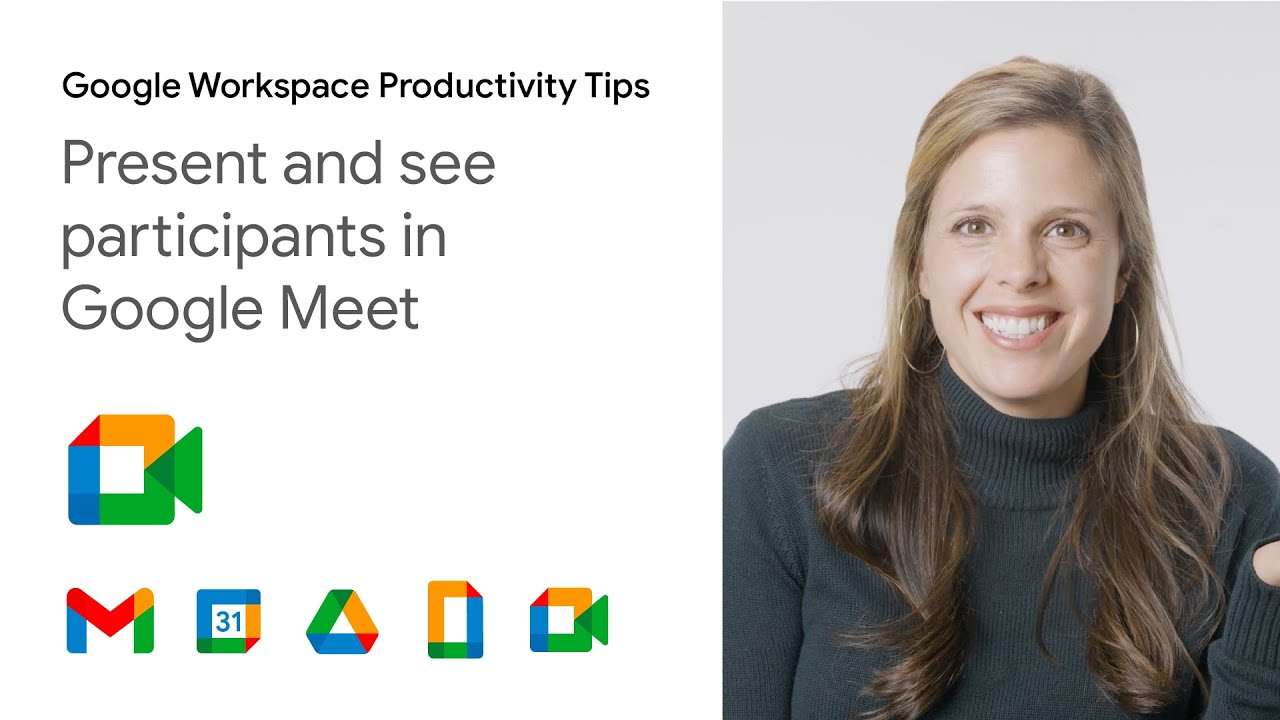 How to present and see participants in Google Meet